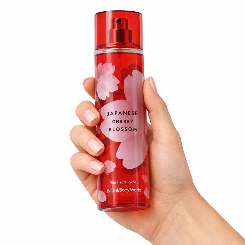 Bath & Body Works Japanese Cherry Blossom Fine Fragrance Mist 8 oz Full Size